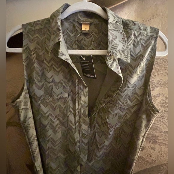 Eddie Bauer Dresses & Skirts - New Eddie Bauer Departure Sleeveless Shirt Dress SZ Medium Tall